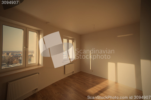 Image of empty new room