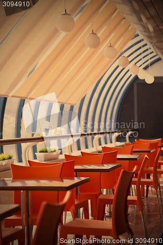 Image of summer cafe