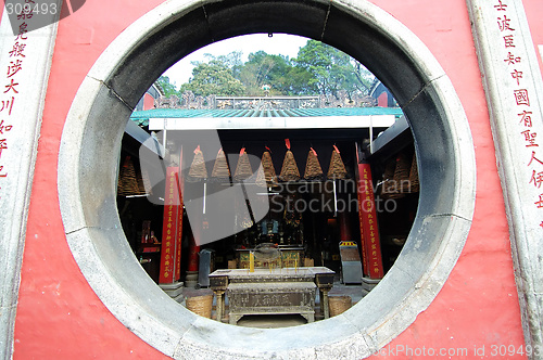 Image of Window of temple