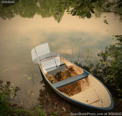 Image of landscape with boat