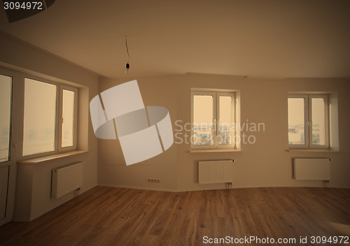 Image of empty new room
