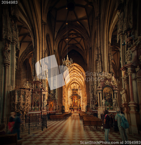 Image of Austria, Vienna 12.06.2013, St. Stephen's Cathedral