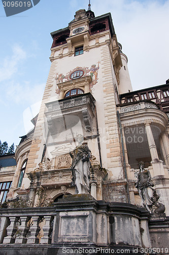 Image of Peles castle in Romania