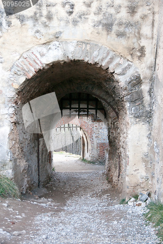 Image of Rasnov Castle in Romania