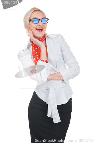 Image of Smiling Business Woman