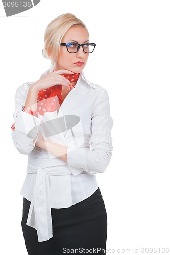 Image of Business Woman in glasses