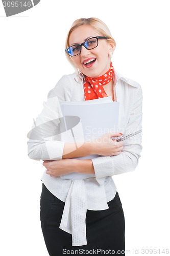 Image of Smiling Business Woman