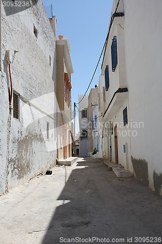 Image of tunisia street of the old