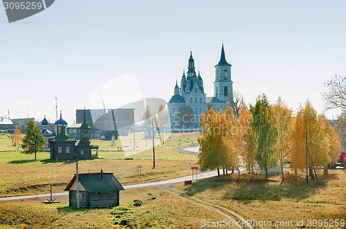 Image of Churches in Nizhnyaya Sinyachikha. Russia