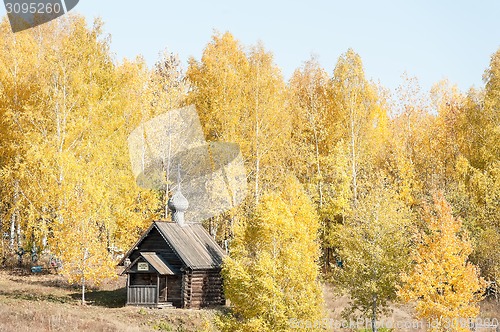 Image of Chapel Eli Proroka in Nizhnyaya Sinyachikha.Russia