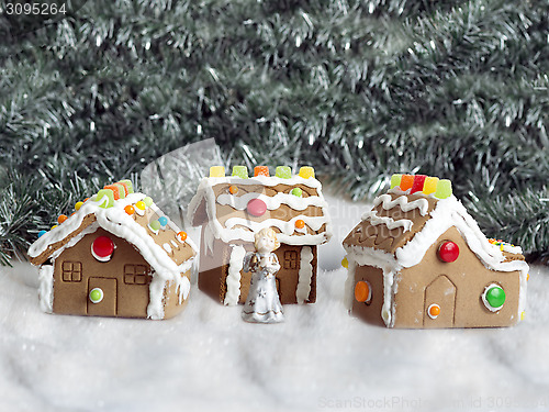 Image of gingerbread village