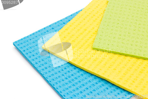 Image of Three sponge clothes