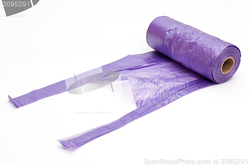 Image of Violet trash bags