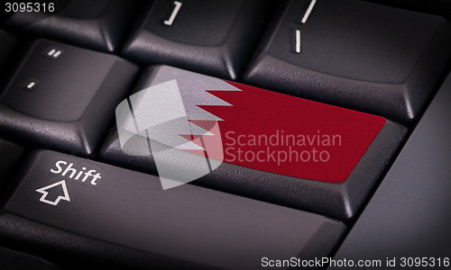 Image of Flag on keyboard