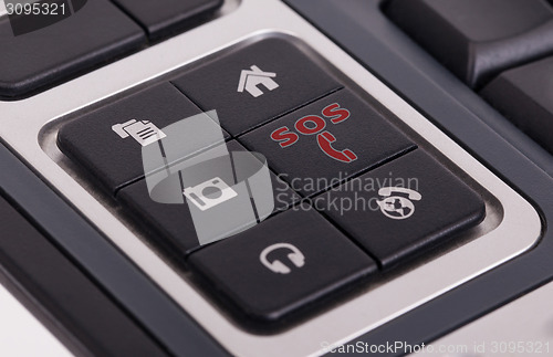 Image of Buttons on a keyboard - SOS