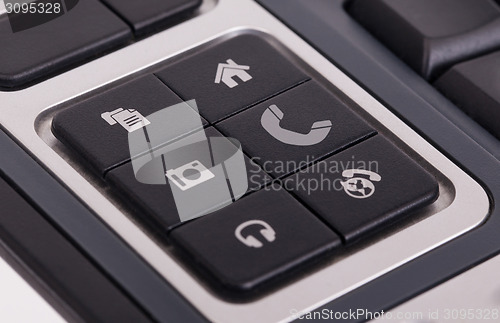 Image of Buttons on a keyboard - Telephone