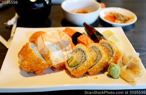 Image of Japanese sushi 