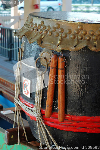 Image of Drum of dragon boat