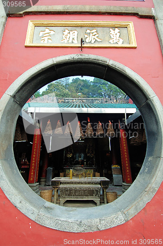 Image of Window of temple