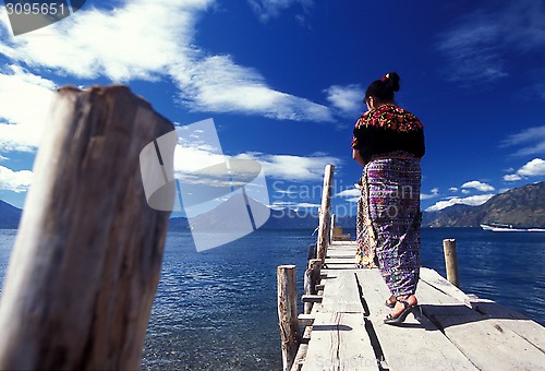 Image of LATIN AMERICA GUATEMALA LAKE ATITLAN