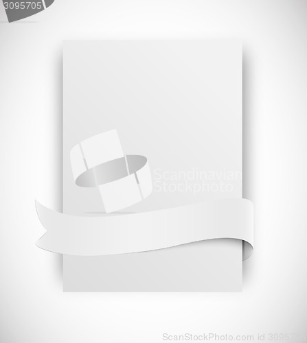 Image of Card with ribbon
