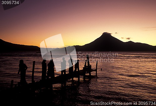 Image of LATIN AMERICA GUATEMALA LAKE ATITLAN