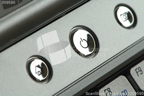 Image of Buttons of notebook