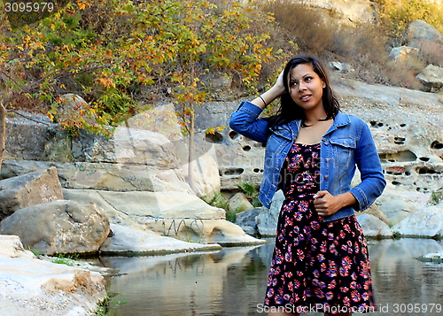 Image of Young Hispanic Woman