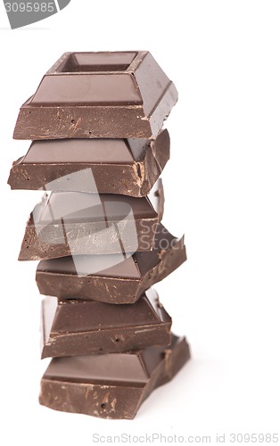 Image of Broken milk chocolate bar