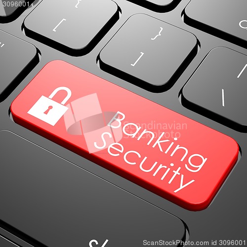 Image of Banking security keyboard