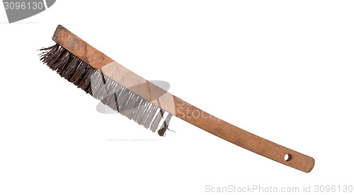 Image of Wire brush tool isolated