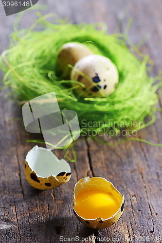 Image of quail eggs