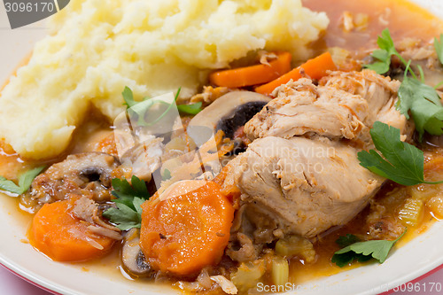 Image of Chicken cacciatore closeup