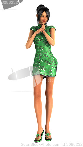 Image of Chinese Young Woman