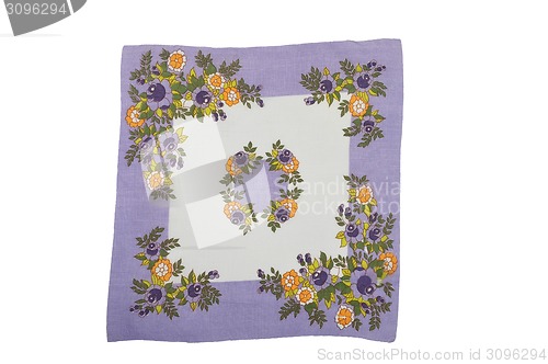 Image of Cloth with flowers