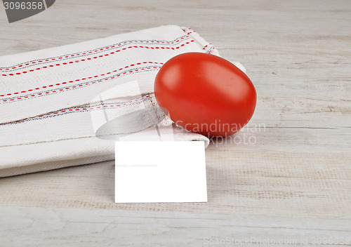 Image of Tomato and card