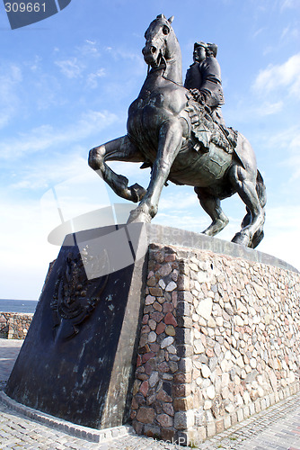 Image of Elysaveta on the horse