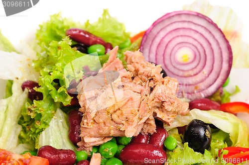 Image of Tuna and vegetable salad