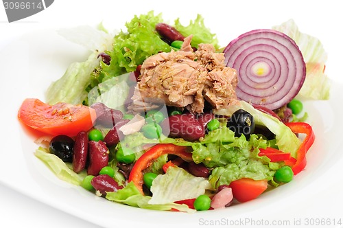 Image of Tuna and vegetable salad