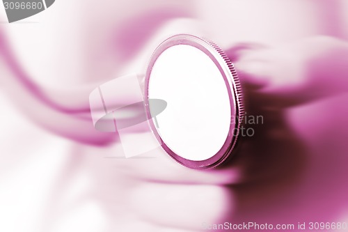 Image of Young doctor with stethoscope.