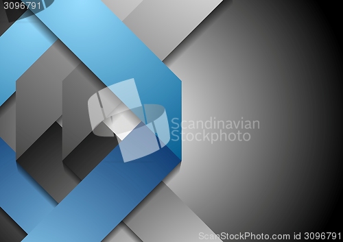 Image of Corporate tech abstract vector background