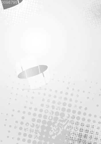 Image of Grey abstract grunge vintage background