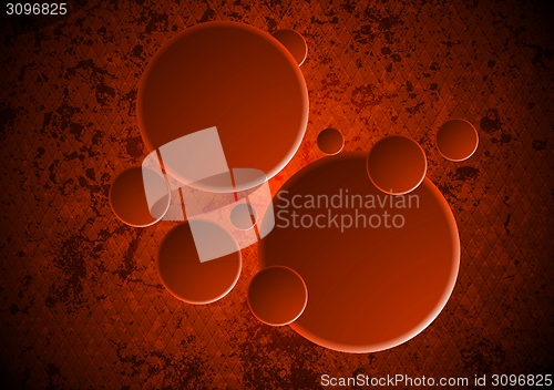 Image of Abstract grunge modern red background