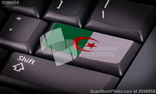 Image of Flag on keyboard