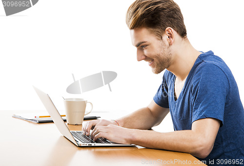 Image of Young designer working