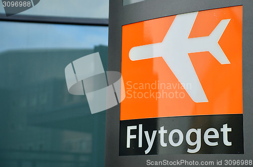 Image of Oslo Airport Express (Flytoget) logo