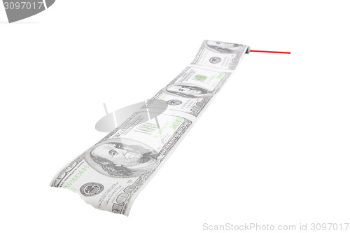 Image of dollars roll