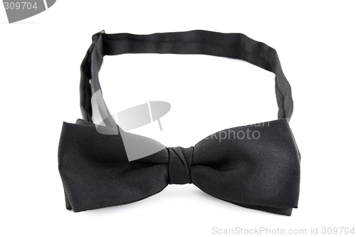 Image of Black bow tie for a special occasion