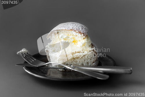 Image of Semla, traditional Scandinavian pastry