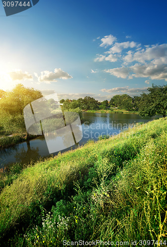 Image of Hill near river